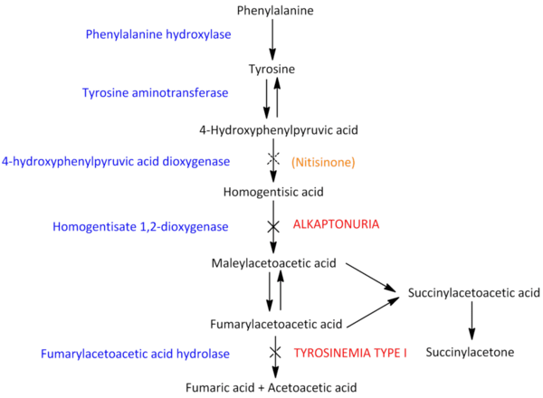 Image showing the metabolic pathway AKU is found on