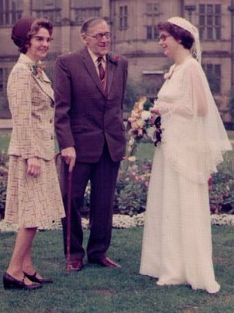 Fred Tranter wedding pic