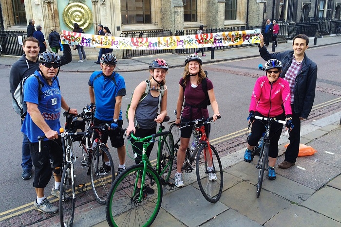 From London to Cambridge